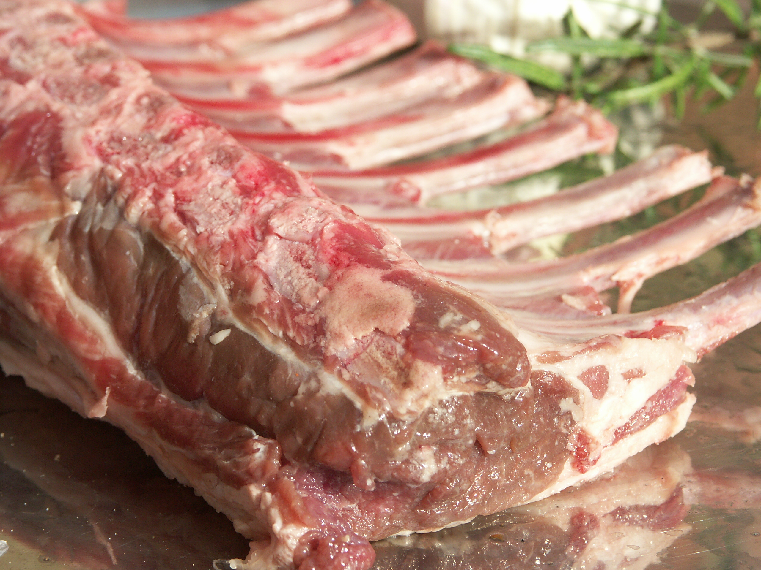 An image of lamb waiting to load